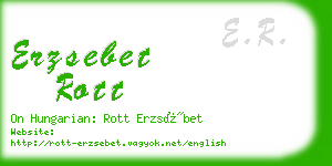 erzsebet rott business card